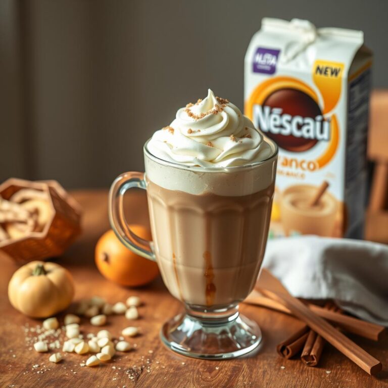 Como Fazer Frappuccino De Nescau Branco E Canela Passo a Passo