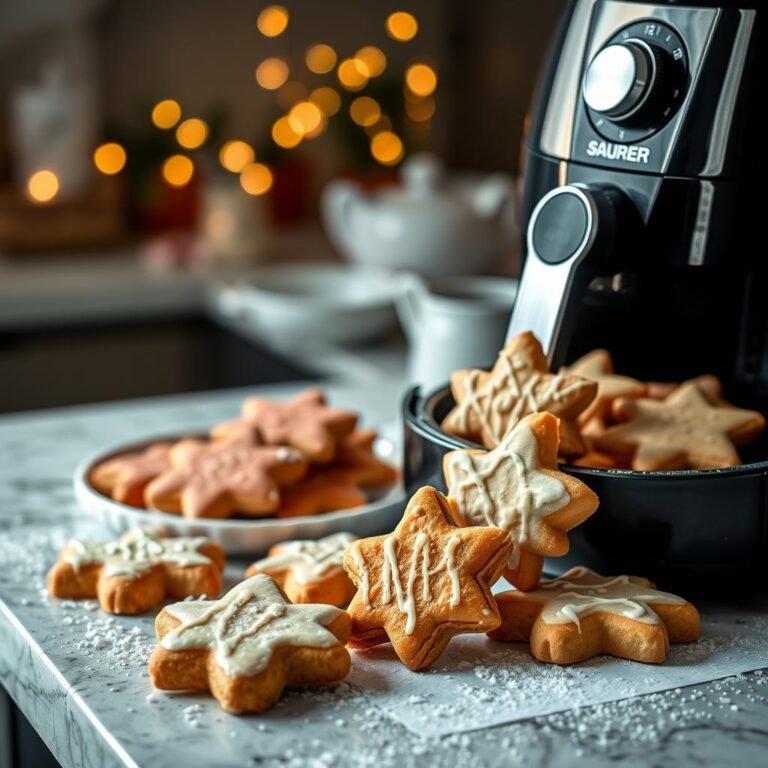 Como Fazer Receita Biscoitos Natalinos Air Fryer Passo a Passo