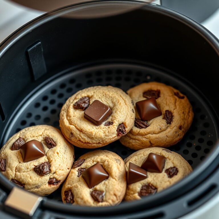 Como Fazer Receita Cookie Chocolate na Air Fryer Passo a Passo