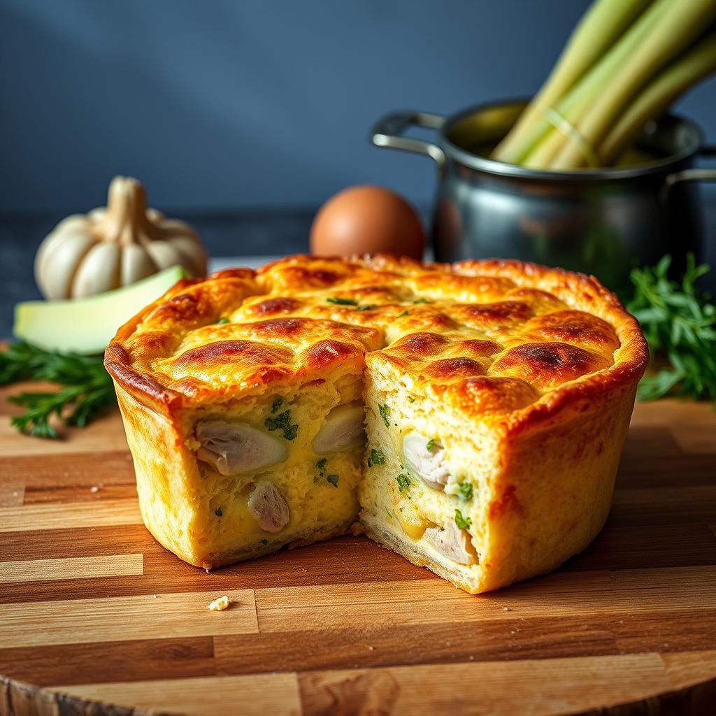 Como Fazer Receita Quiche Frango Espinafre Aveia Passo a Passo