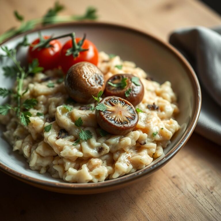 Como Fazer Risoto De Funghi, Tomatinhos E Sálvia Passo a Passo