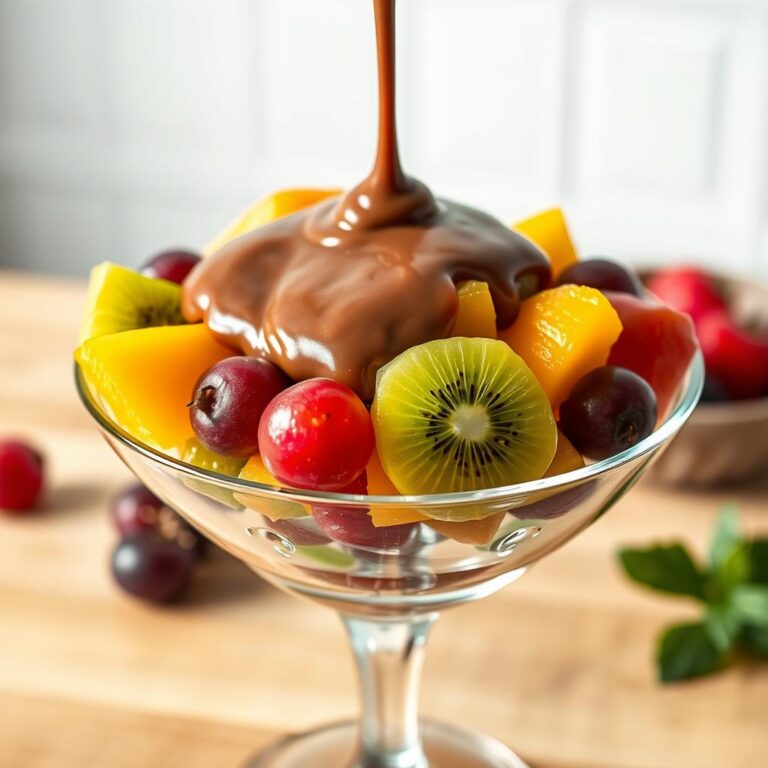 Como Fazer Taça de Frutas com Calda de Chocolate Passo a Passo