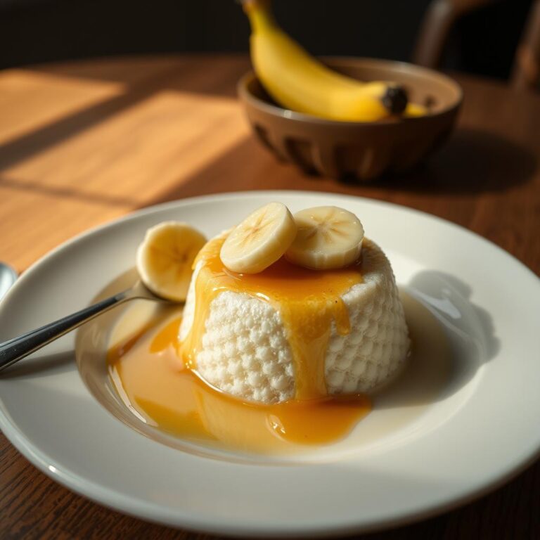 Como Fazer Tapioca Cremosa com Banana Caramelada Passo a Passo