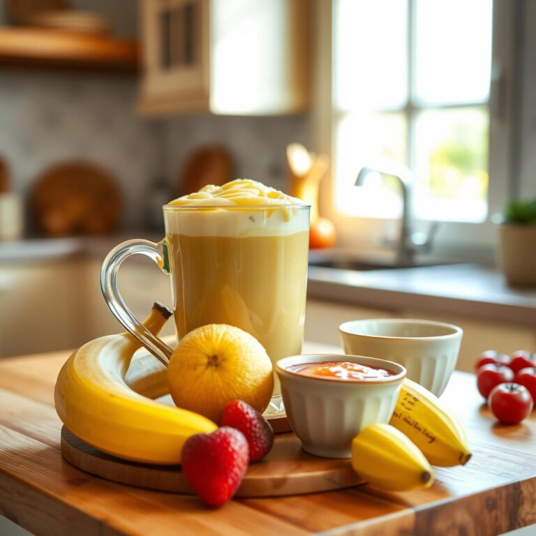 Como Fazer Neston Vitamina de Morango Pera Banana Passo a Passo