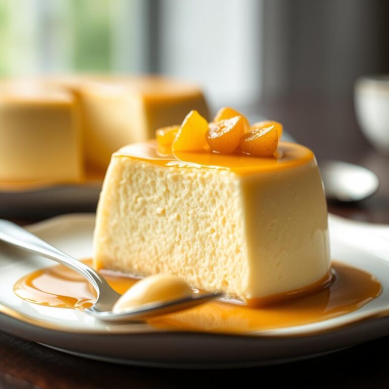 Como Fazer Pudim Cremoso com Crocante de Amêndoas Passo a Passo