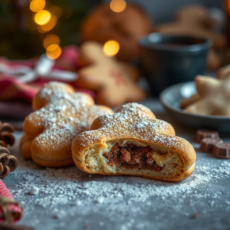 Como Fazer Receita Biscoitos Recheados Papai Noel Passo a Passo