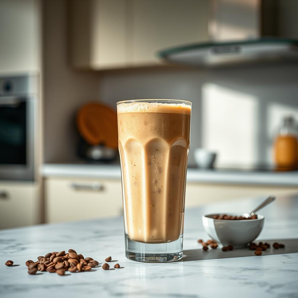 Como Fazer Receita Shake Proteico Pré-Treino Café Passo a Passo
