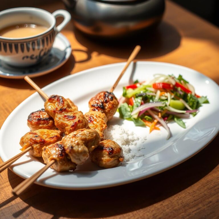 Como Fazer Satay De Frango Com Saladinha Oriental Passo a Passo