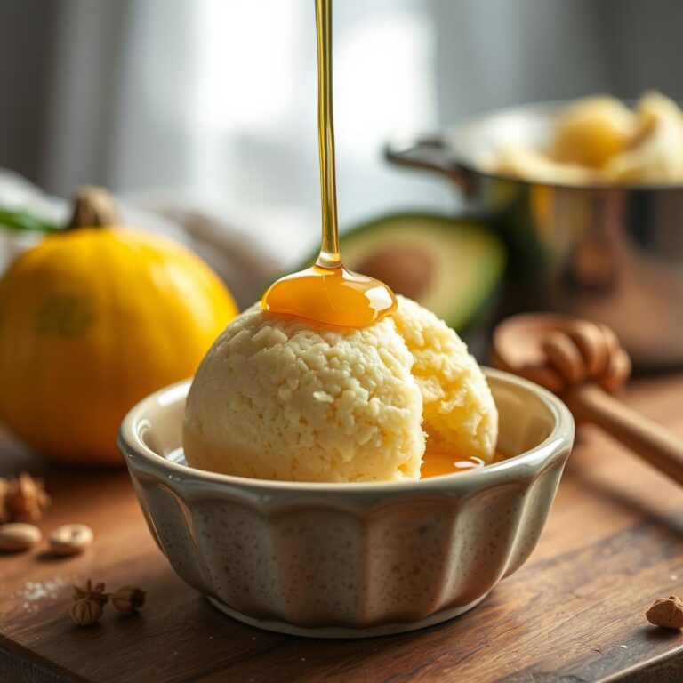 Como Fazer Sorvete de Mel e Baunilha com Colágeno Passo a Passo