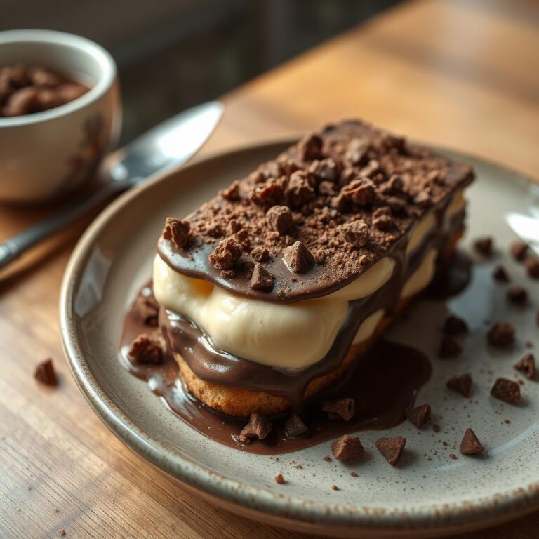 Como Fazer Pavê De Chocolate Com Pêssego Sem Leite Passo a Passo