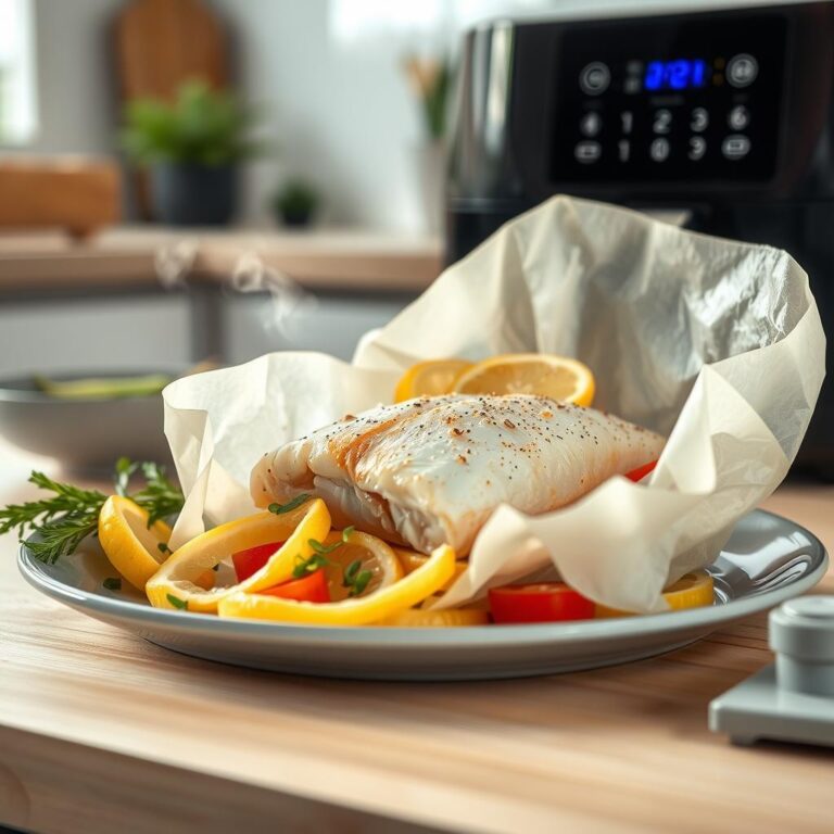 Como Fazer Receita Peixe No Papillote Na Air Fryer Passo a Passo