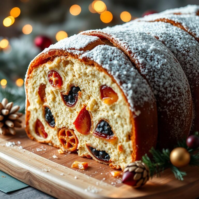 Como Fazer Receita Bolo Alemão Natal Frutas Stollen Passo a Passo