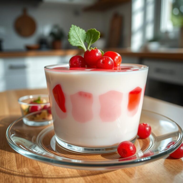 Como Fazer Gelatina Colorida de Morango e Moça Light Passo a Passo