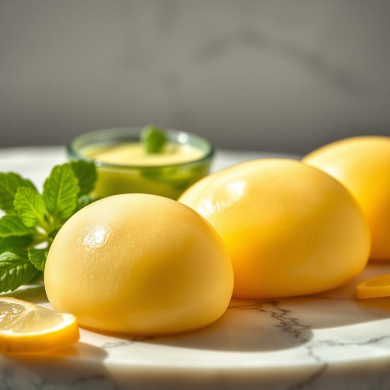 Como Fazer Bala Goma Cremosa Manga Menta com Colágeno Passo a Passo