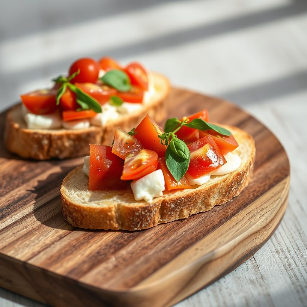 Como Fazer Bruschettas De Tomate E Mozarela De Bufala Passo a Passo