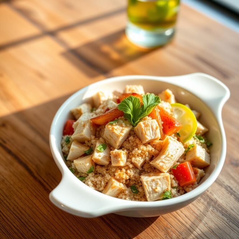 Como Fazer Salada De Quinoa, Frango, Manga E Gengibre Passo a Passo