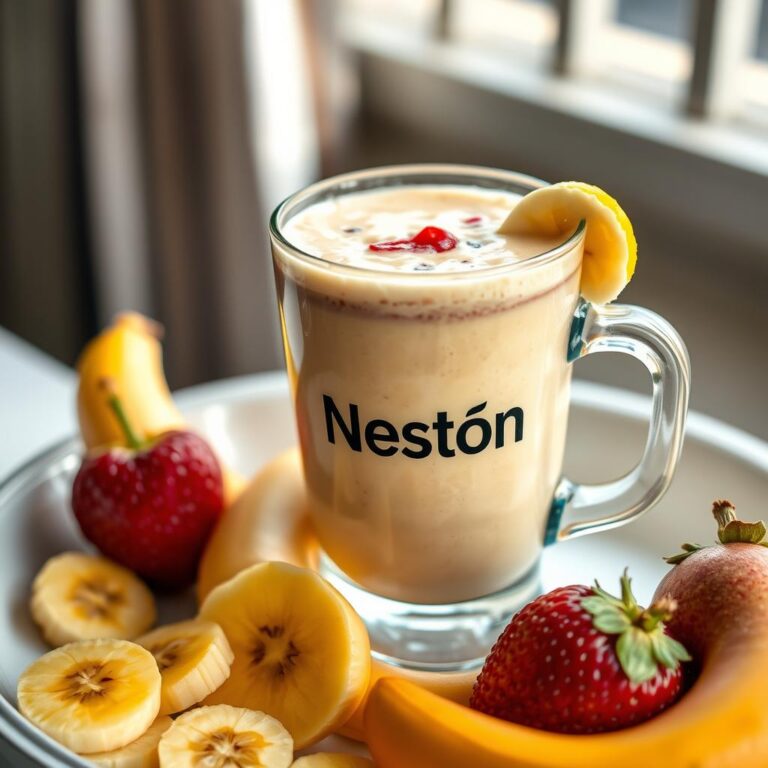 Como Fazer Vitamina Neston Mamao Banana Maca E Morango