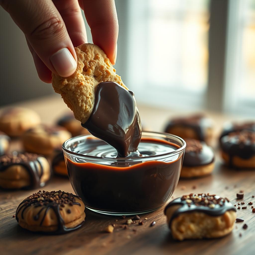Como Fazer Biscoitos Amanteigados Cobertos Com Chocolate