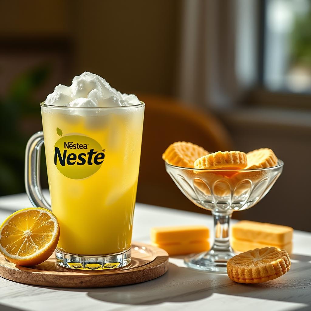 Como Fazer Nestea Mate Limão Carioca Com Biscoito De Polvilho