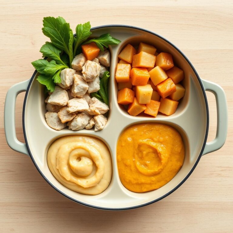 Como Fazer Receita Marmita Cubos Frango Grelhado Pure Batata Doce Couve