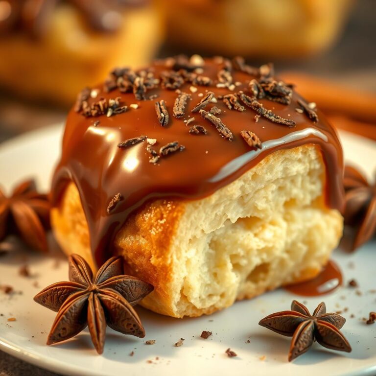 Receita Pão Mel Especiarias Ganache Chocolate Branco Caramelizado