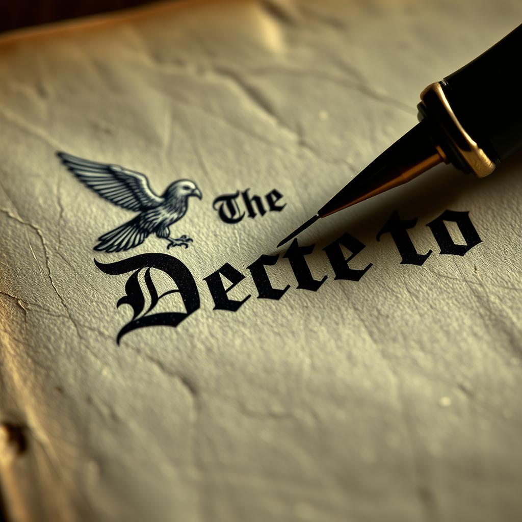 Conceito de Decreto: Origem, Definição e Significado