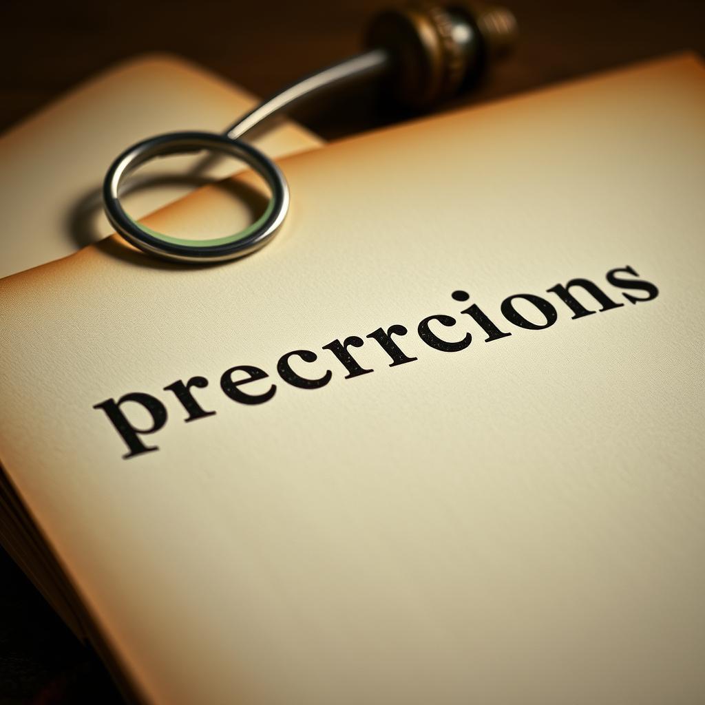 image 1800 Conceito de Prescrição: Origem, Definição e Significado