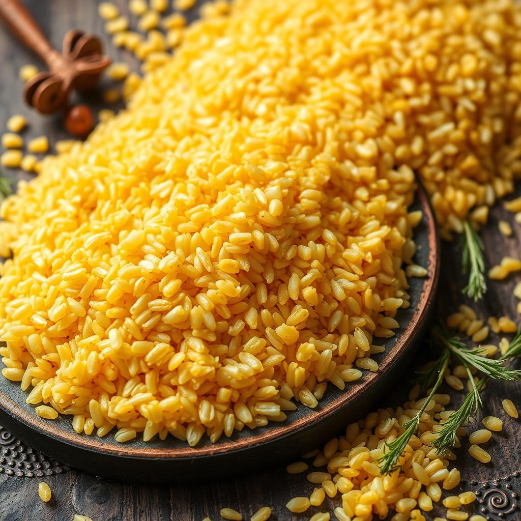 Como Preparar um Arroz Amarelo