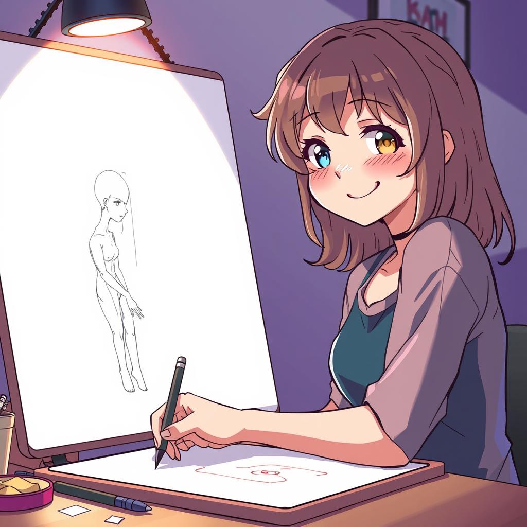 Como Desenhar um Corpo de Anime