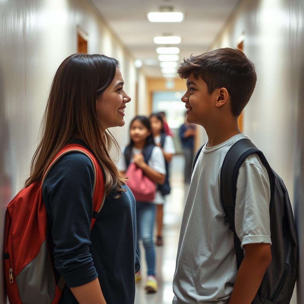 Como Paquerar um Garoto na Escola