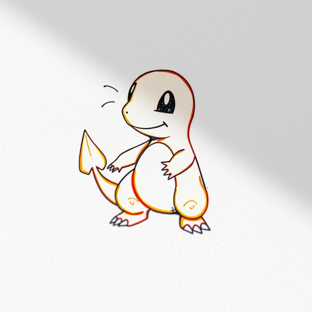 Como Desenhar um Charmander
