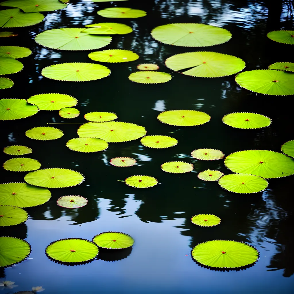 Fotos lago lotus serenidade reflexo sonho