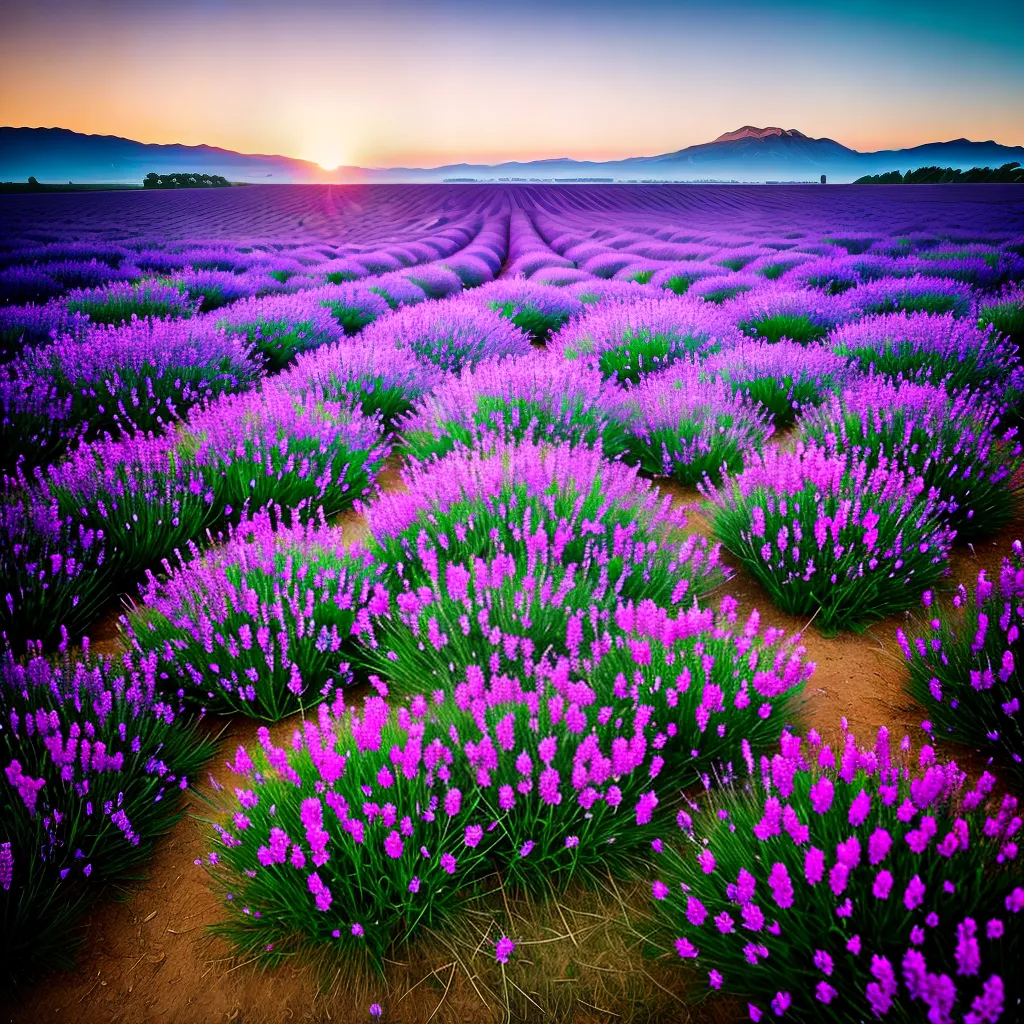 Fotos lavanda por do sol solidao Fotos lavanda por do sol solidao