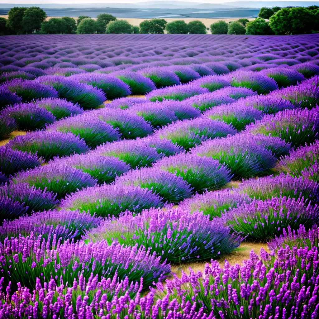 Fotos lavanda campo magico nevoa Fotos lavanda campo magico nevoa
