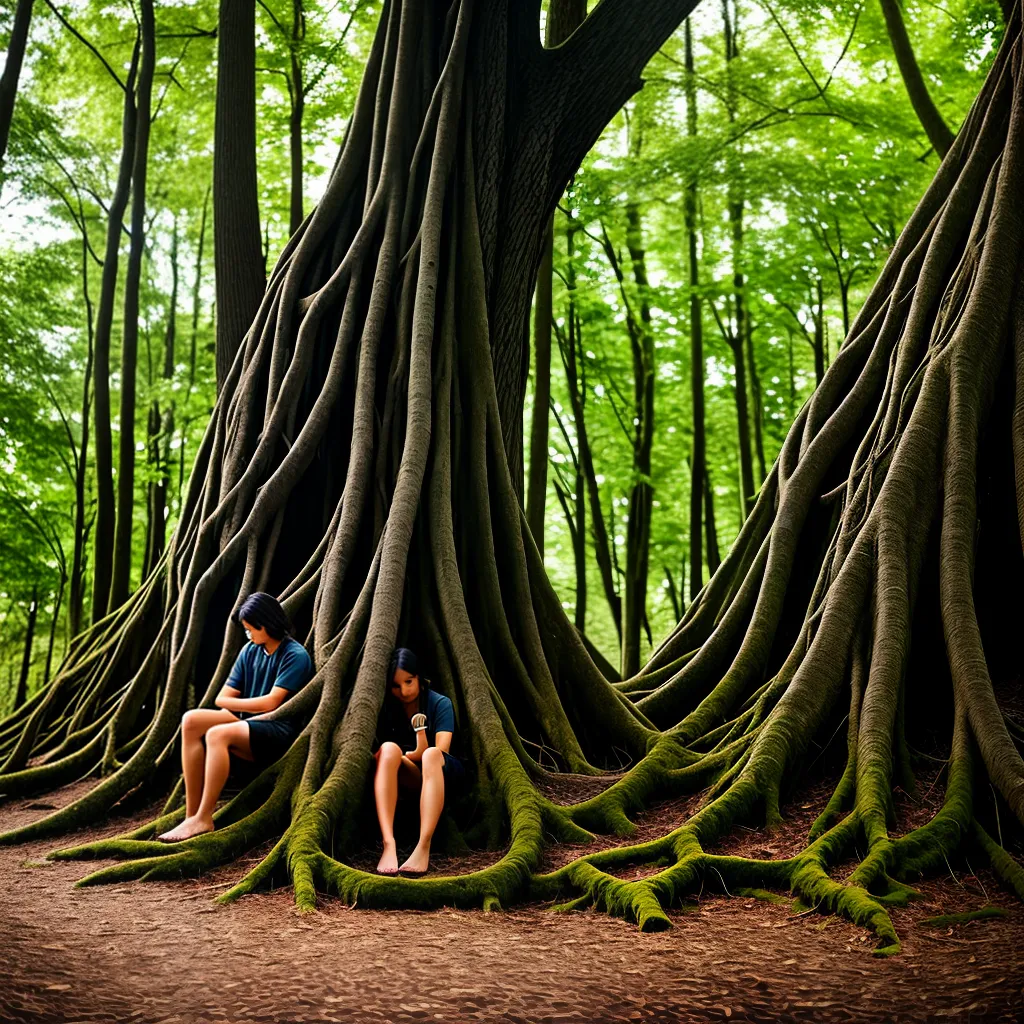 Fotos arvore raizes meditacao sonhos