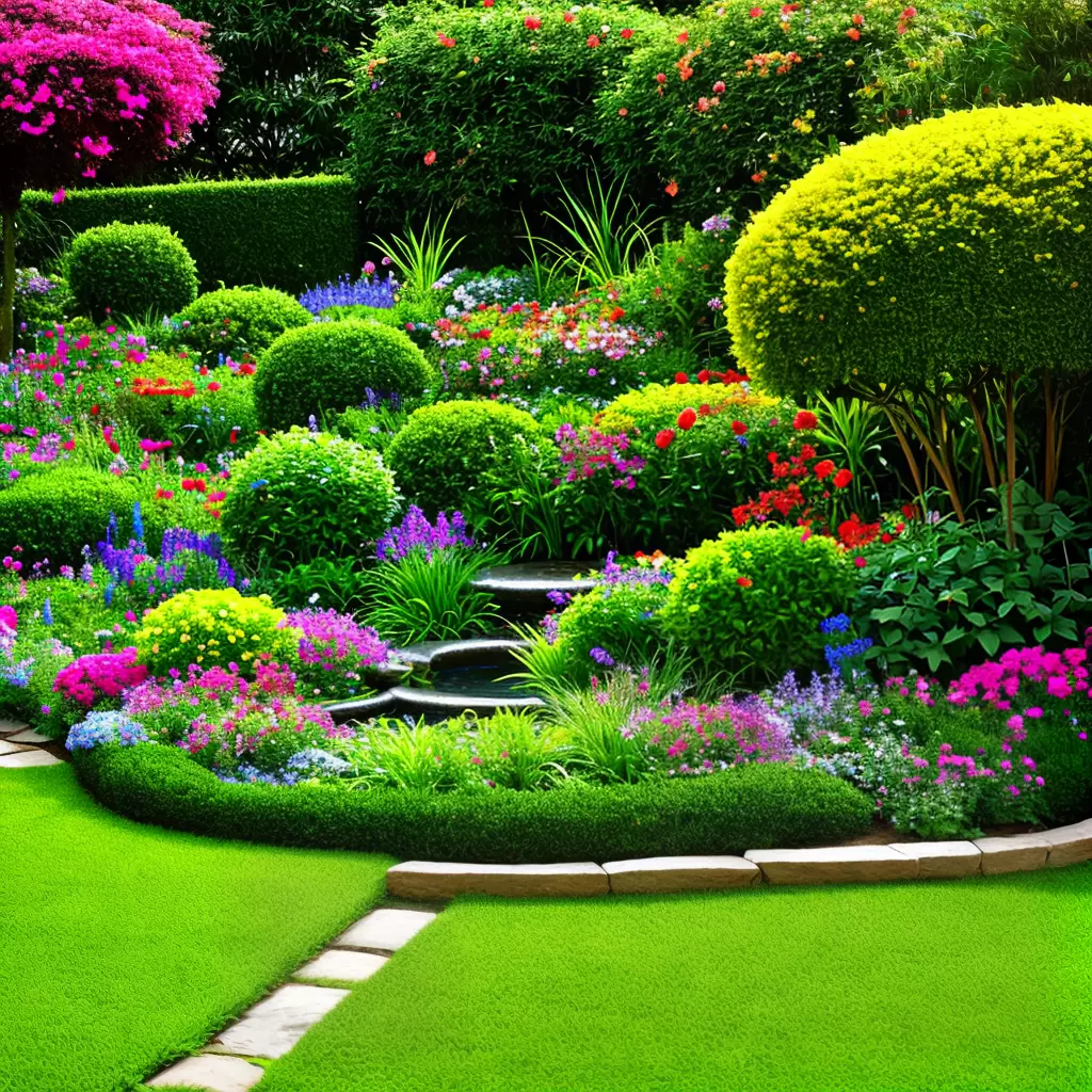 Fotos jardim colorido folhagem agua Fotos jardim colorido folhagem agua