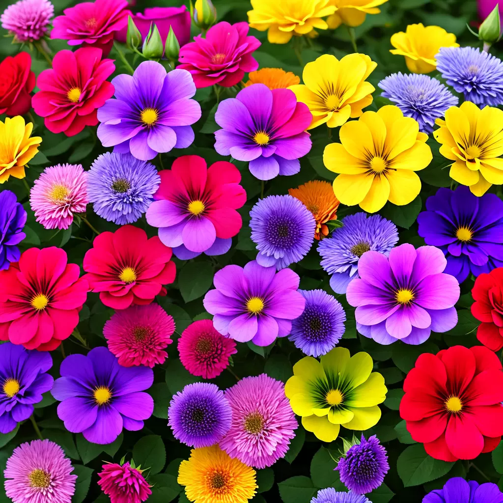 Fotos buque arco iris petalas cores