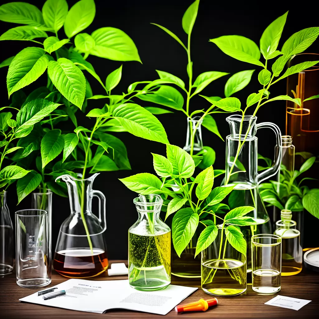 Fotos planta laboratorio farmaceutica natureza