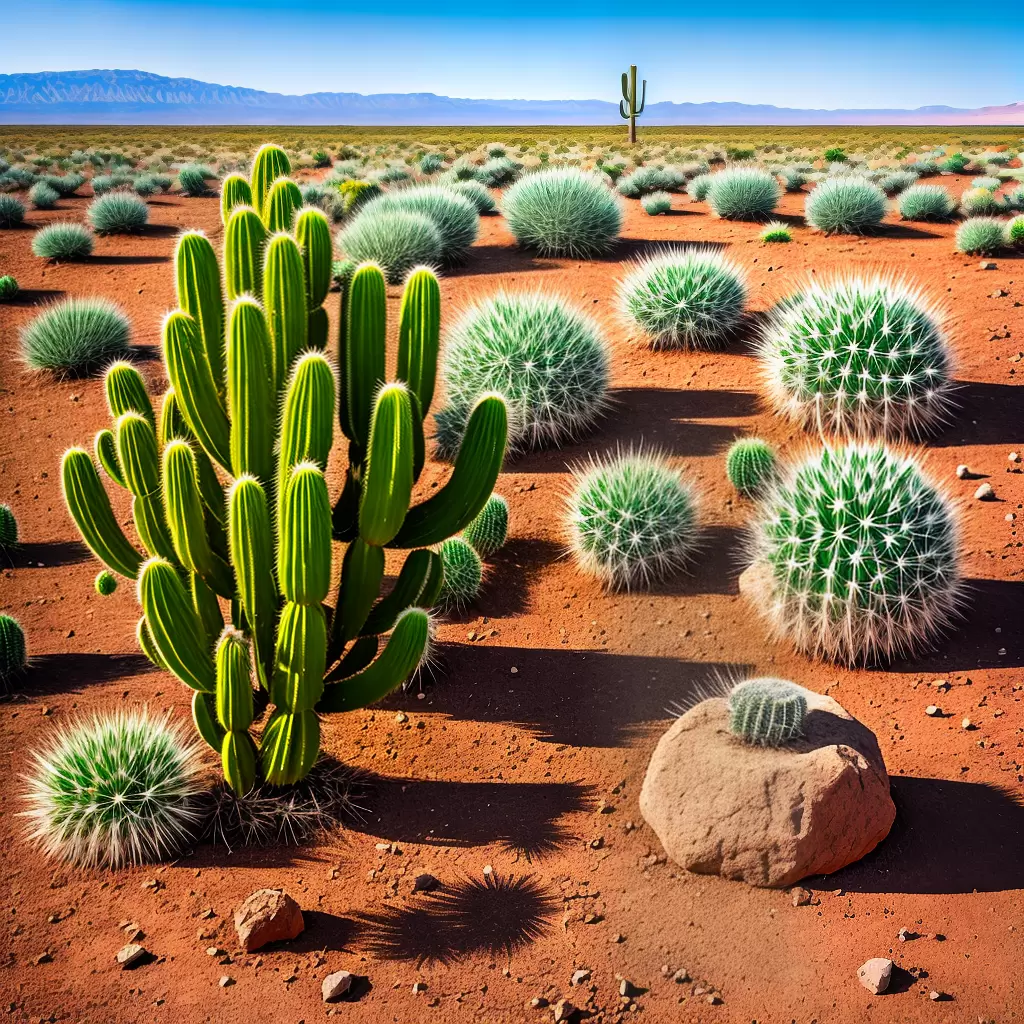 Fotos cacto solitario deserto adaptacao 1
