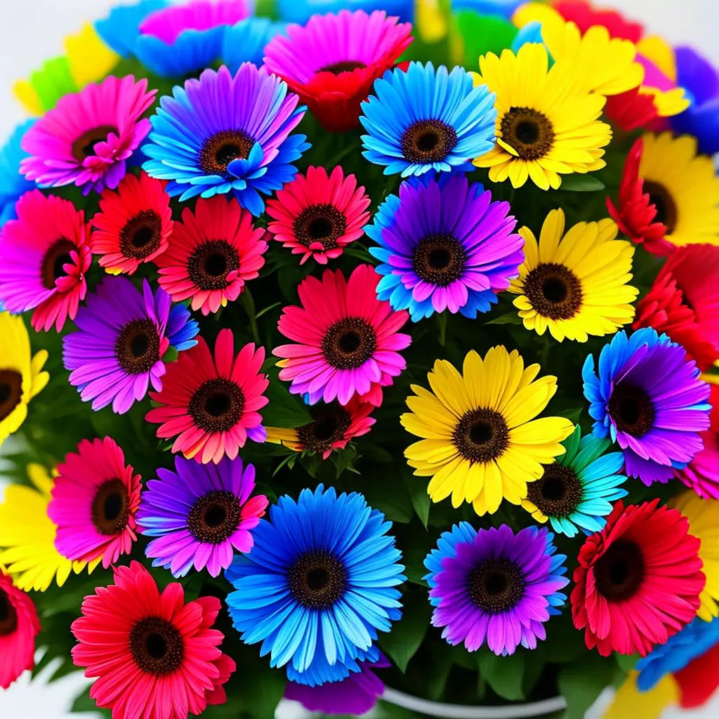 Fotos flores plastico reciclado criatividade