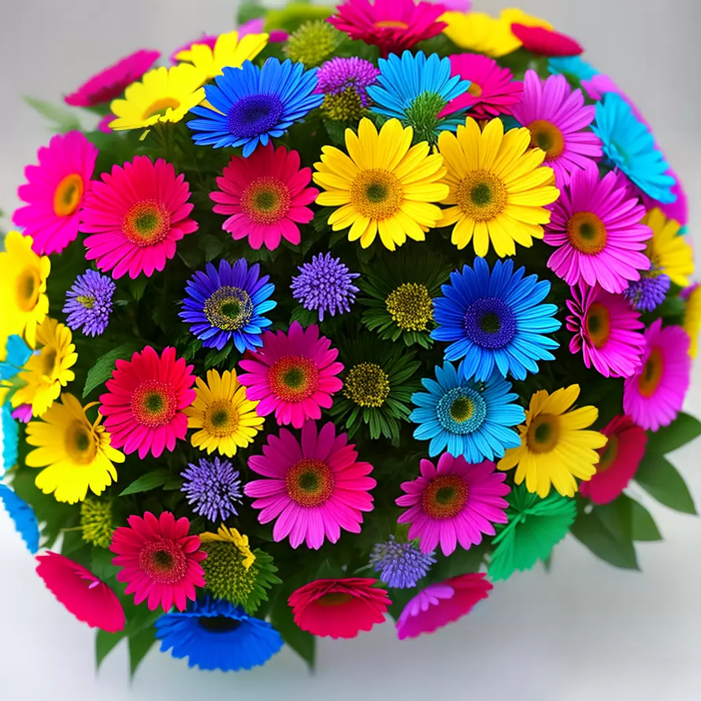 Fotos flores plastico reciclado sustentavel