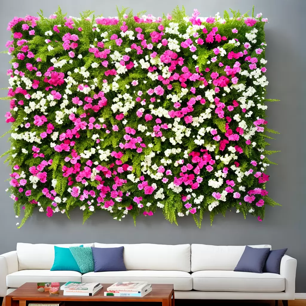 Fotos parede flores decoracao facil Fotos parede flores decoracao facil