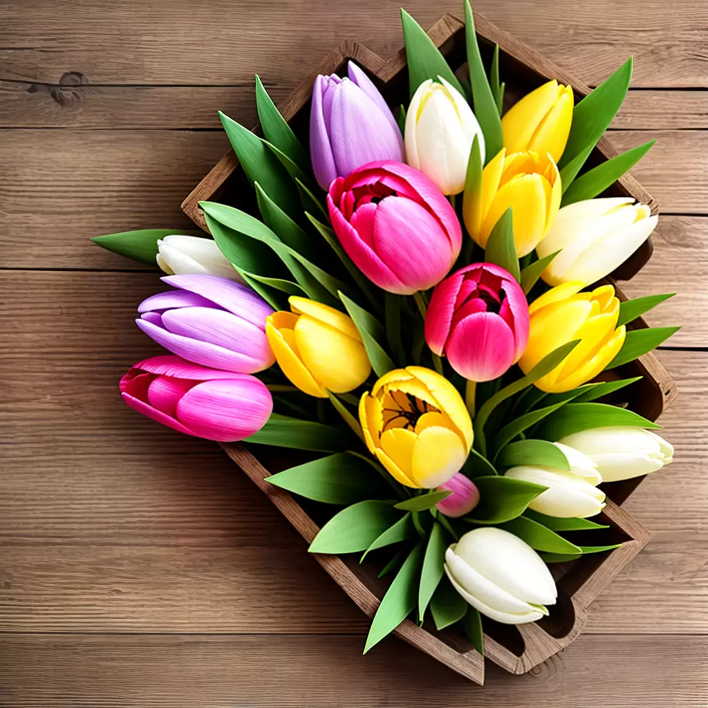 Fotos buque tulipas pascoa ovos rendas Fotos buque tulipas pascoa ovos rendas