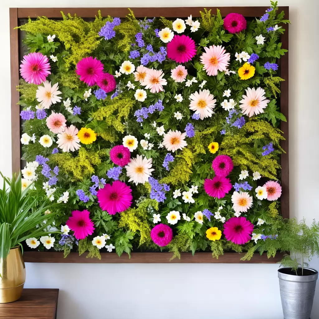 Fotos painel floral diy decoracao parede