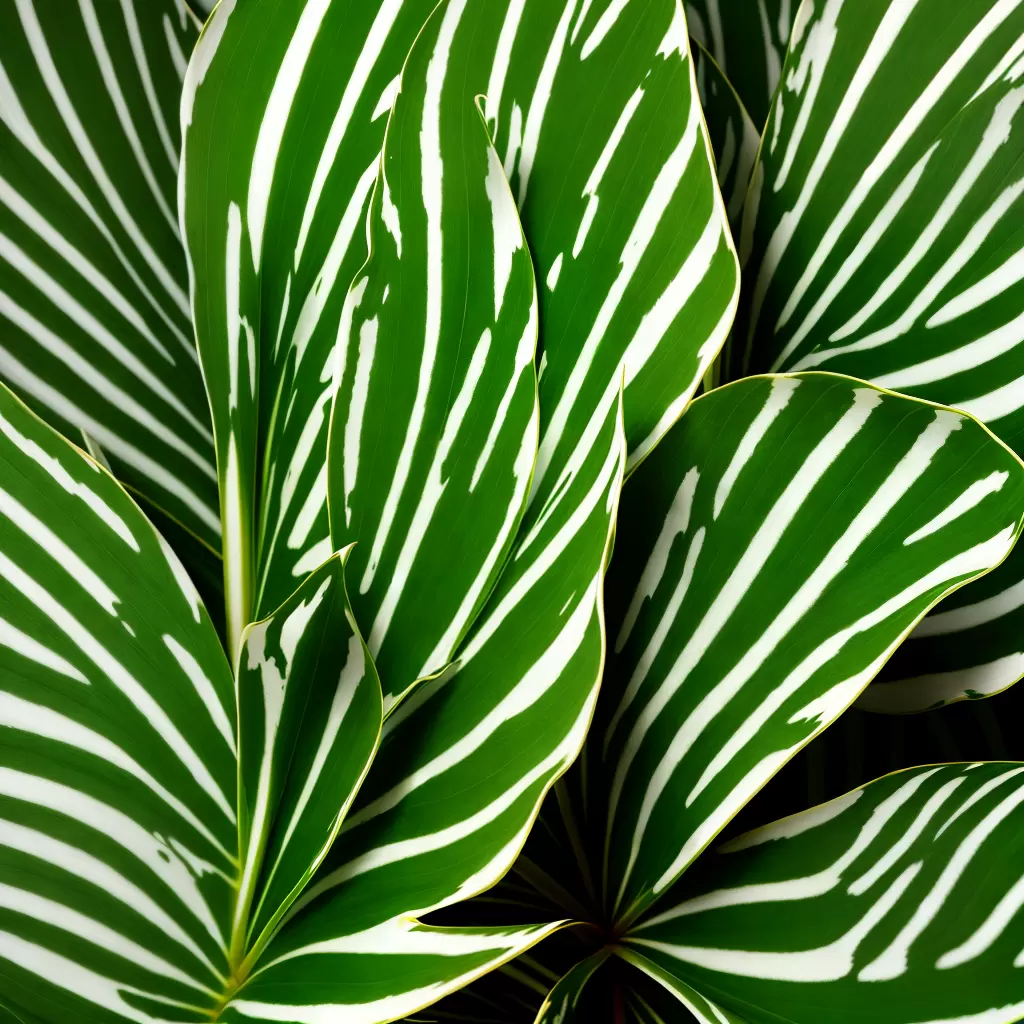 Fotos planta zebra verde listras brancas Fotos planta zebra verde listras brancas