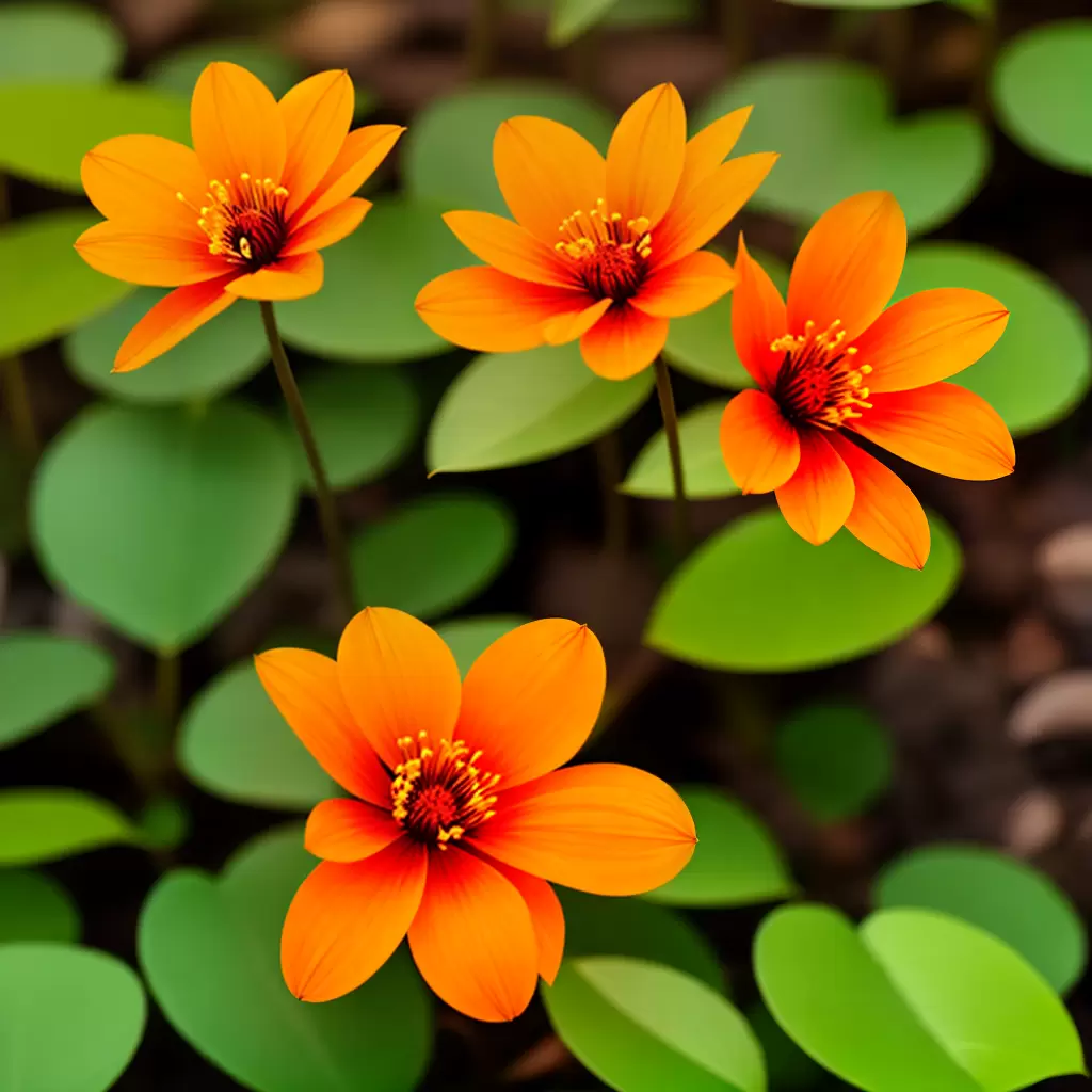 Fotos flor lanterna japonesa vibrante