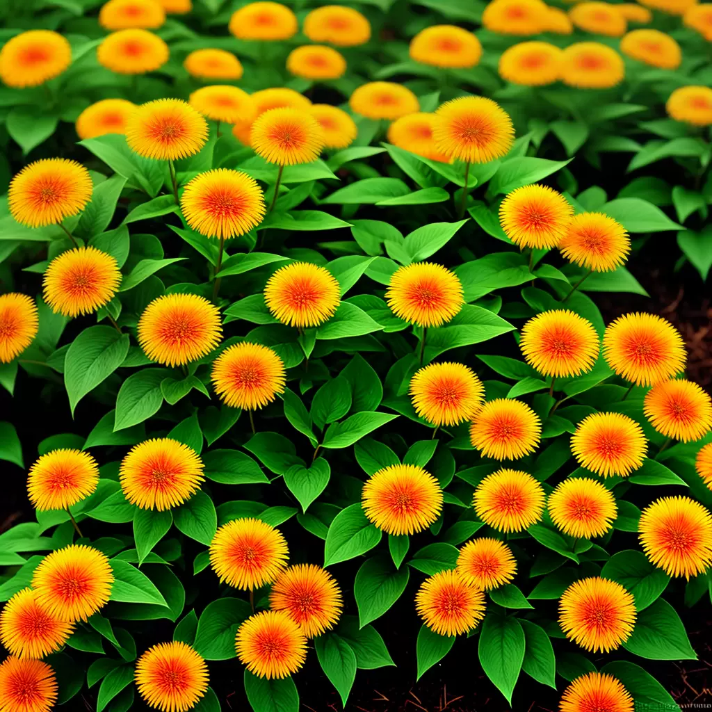 Fotos flor garra leao laranja amarelo