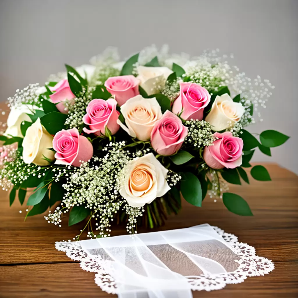 Fotos buque rosas branco rosa casamento