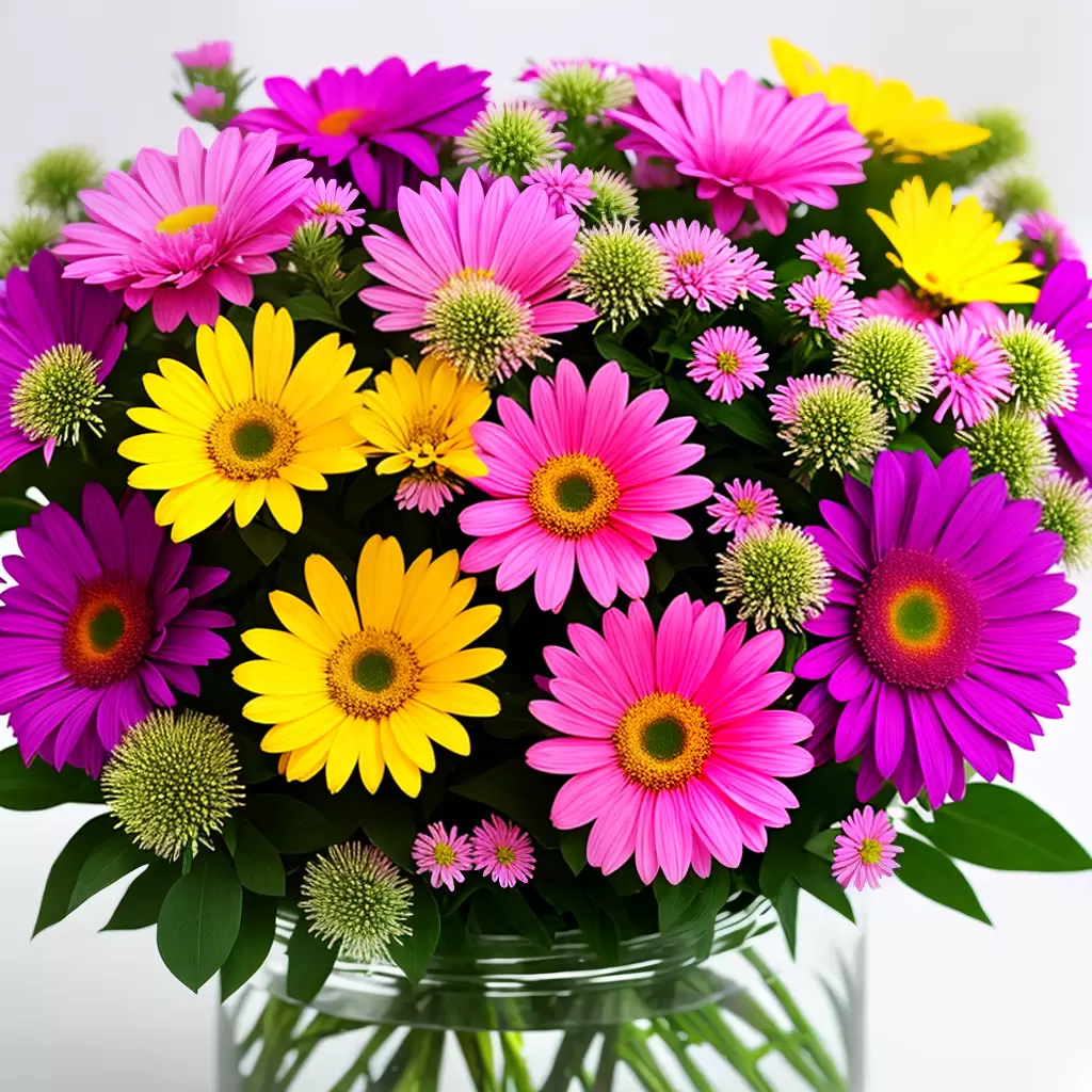 Fotos buque flores rosa roxo amarelo verde Fotos buque flores rosa roxo amarelo verde