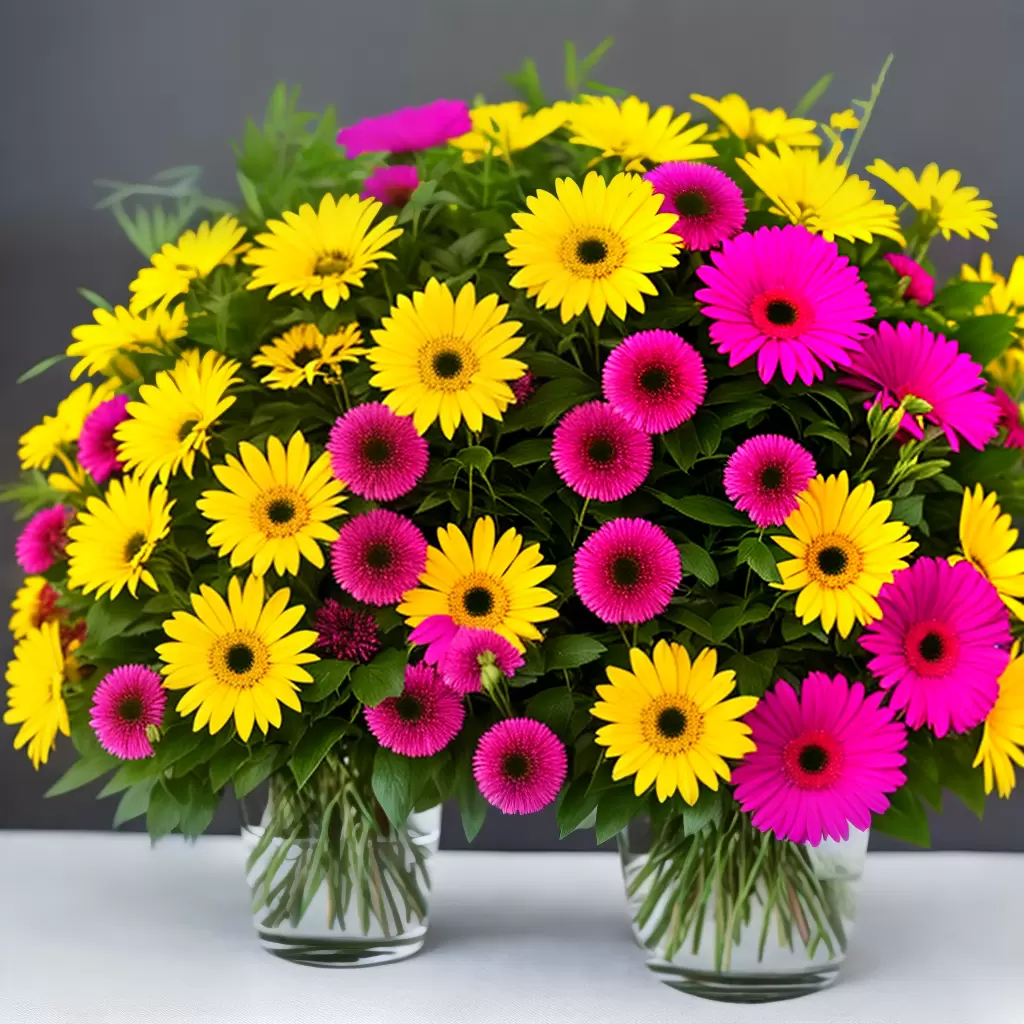 Fotos bouquet flores moderno colorido vibrante Fotos bouquet flores moderno colorido vibrante